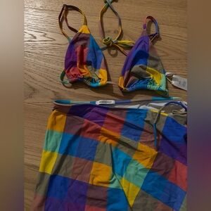 WeWoreWhat Multicolor Bikini